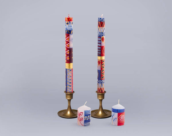 Red, White & Blue Candles