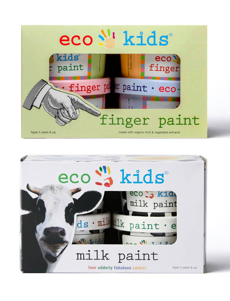 finger paint & milk paint