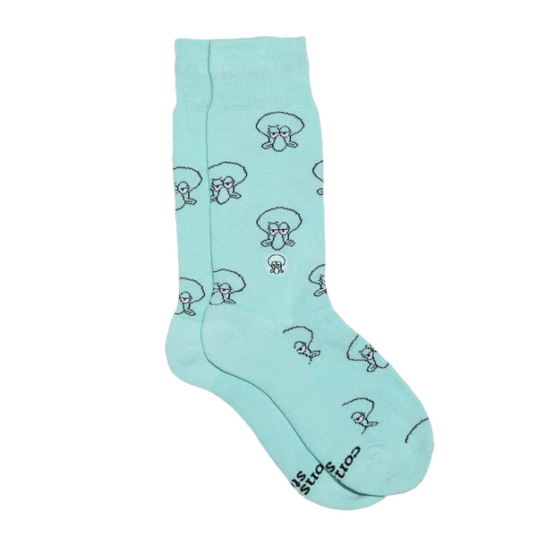 Squidward Socks that Protect Oceans/ Medium