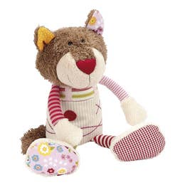 Sigikid 42844 Peluche Lion Patchwork Sweety Doudou à Jouer Et Sigikid 42844 Peluche Lion Patchwork Sweety Doudou à Jouer Et