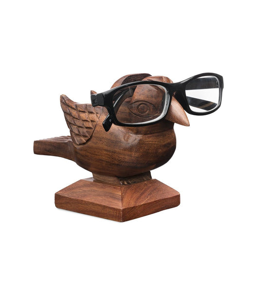 The Great Indian Bazaar Handmade Wooden Reading Glasses Stand
