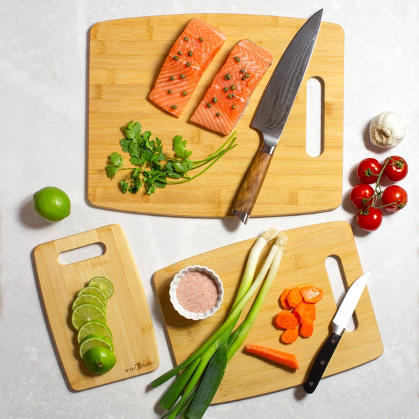 Bamboo Cutting Board - Assorted 3 sizes