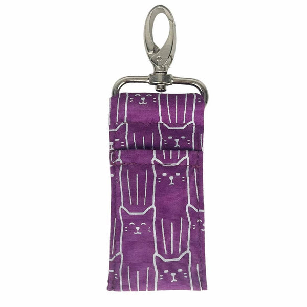 Lip Balm Bag - Cat Prints - Perfect Stocking Stuffer