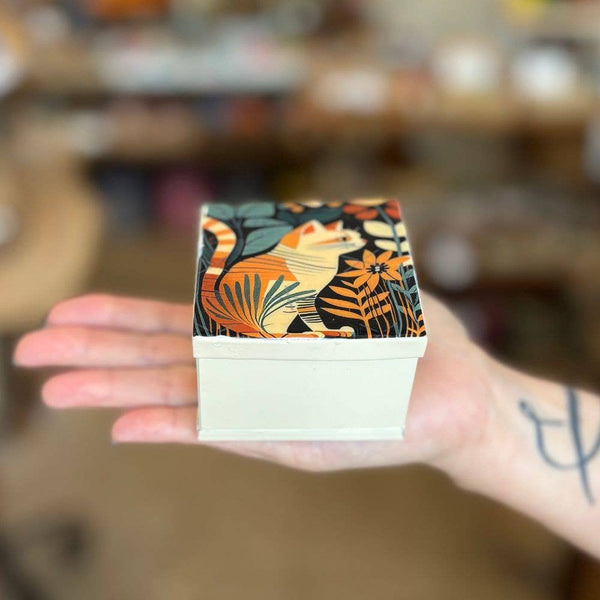 Small Cat Jewelry Box