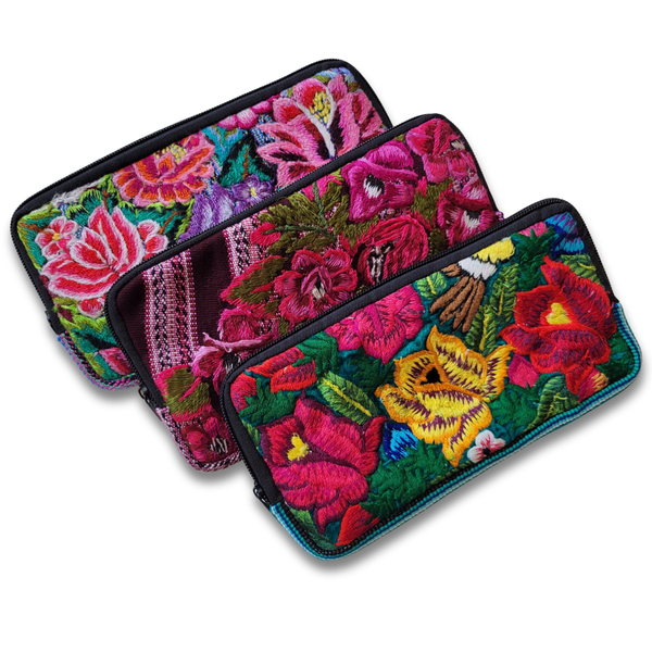 Flower Wallet | Assorted Recycled Huipil