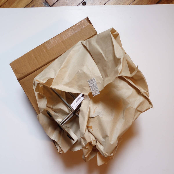 Antiqued Twisted Iron Menorah