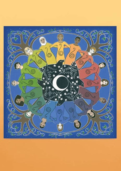 Notecard - Sister Circle - Pkg of 6