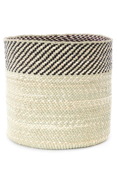 Black and Natural Kupanda Iringa Baskets