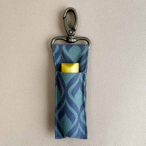 Lip Balm Bag - Lip Balm Clip - Geometric Prints