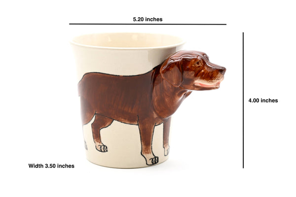 Chocolate Labrador Retriever Mug - 10oz