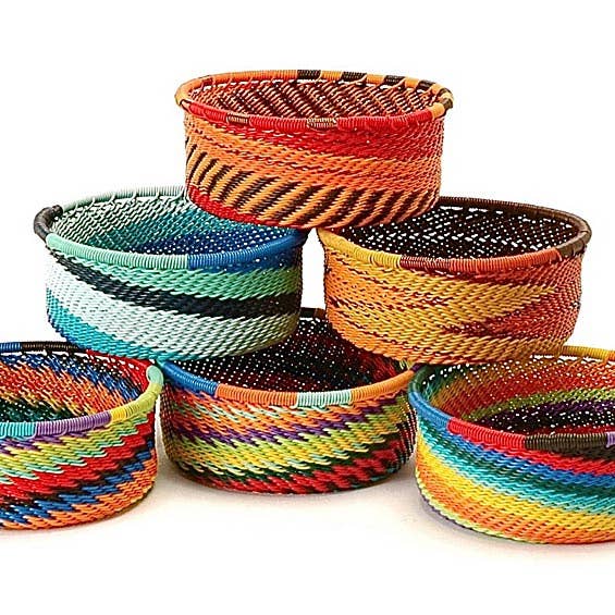 Zulu Wire Round Short Bowls