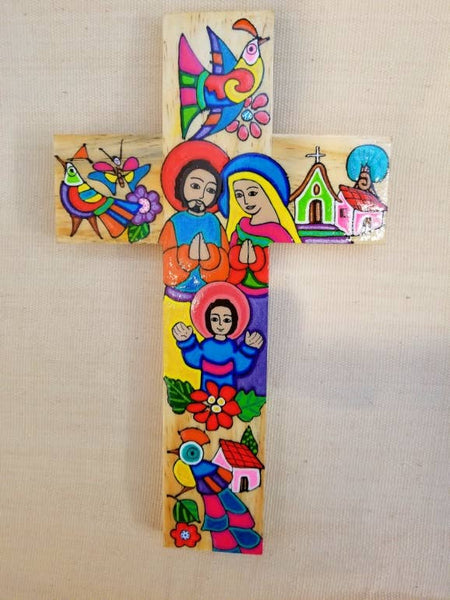 Nativity with Christ Child Cross La Palma