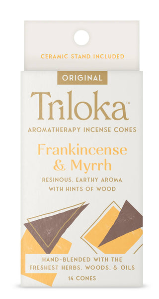 Triloka Frankincense & Myrrh Cones