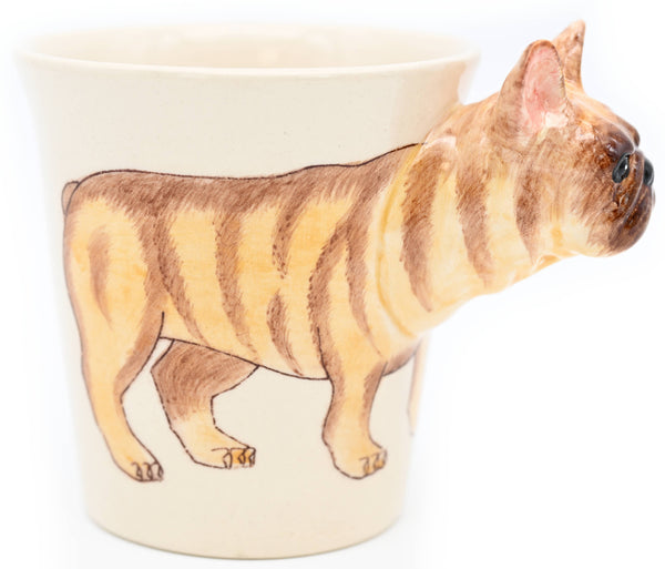French bull (light brown) mug 10 oz