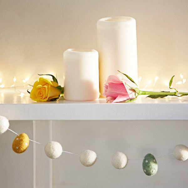 Felt Easter Egg Garland
