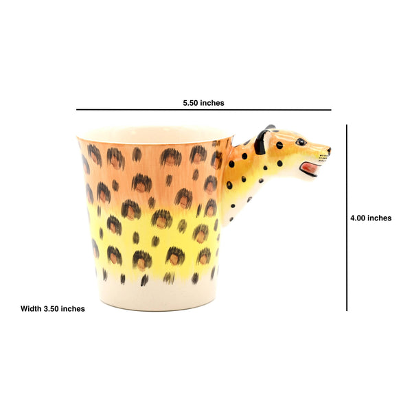 MUG68 Cheetah Mug - 10 Oz