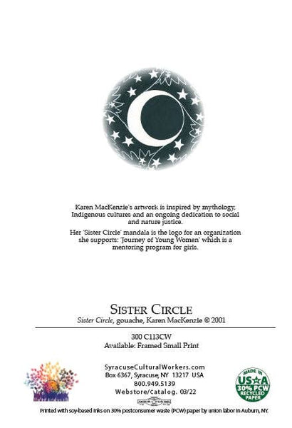 Notecard - Sister Circle - Pkg of 6
