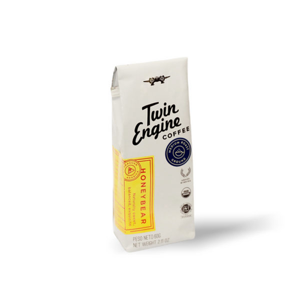 Traveler 1-Pot Organic Specialty Fair Coffee / Honey Bear