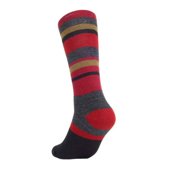 Alpaca Socks - Linea - Crimson