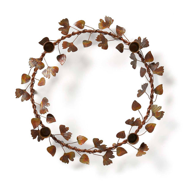 Ginkgo Advent Wreath