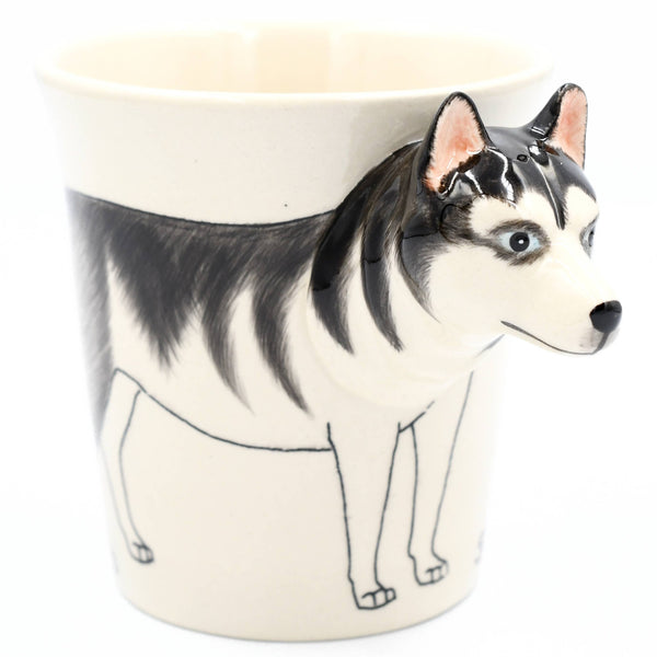 Siberian mug (black) 10 oz
