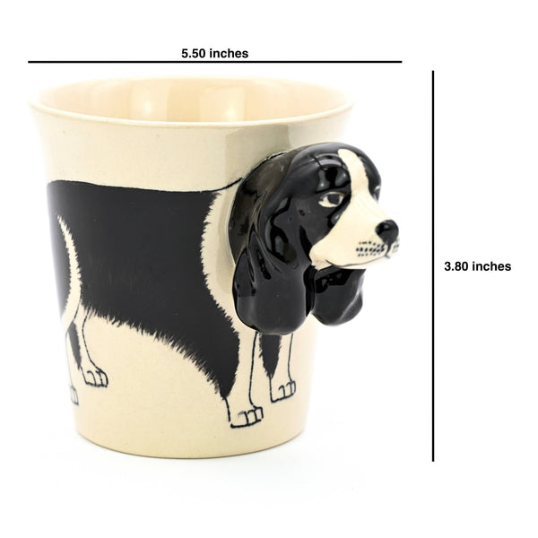 English Spaniel(black) mug 10 oz