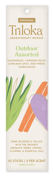 Triloka Outdoor Assorted Original Incense