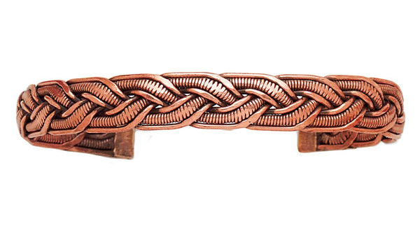 Bracelet, Copper Braided