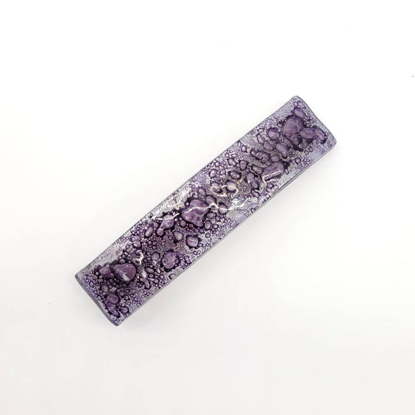 Fused Glass Large Barrette