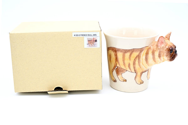 French bull (light brown) mug 10 oz