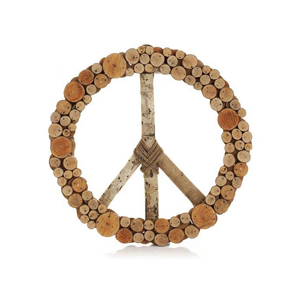 Layered Peace Wreath