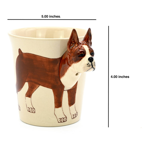 Boxer(brown) mug 10 oz