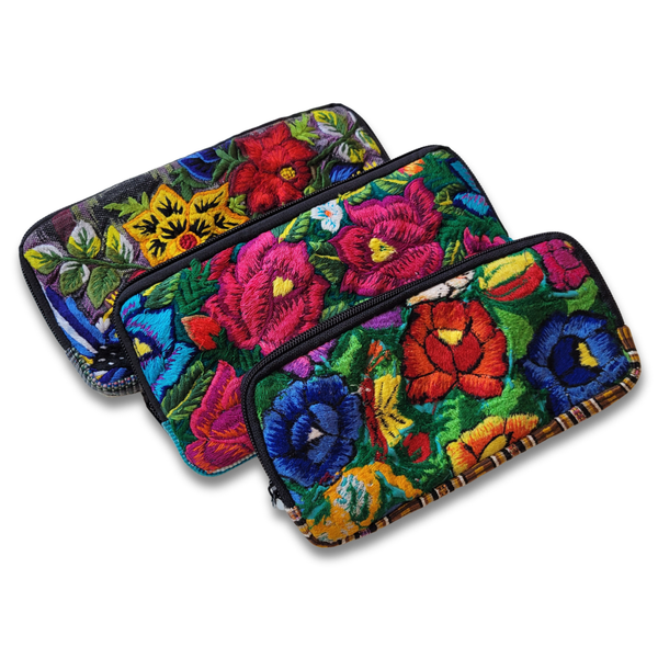 Flower Wallet | Assorted Recycled Huipil