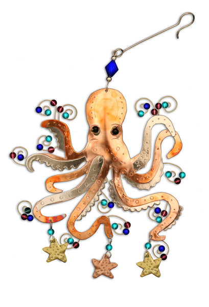 Octavian Octopus Ornament
