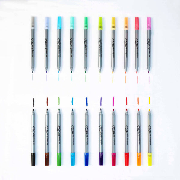 Craft Supplies Marker Pens Artist Set of 20 Washout Markers