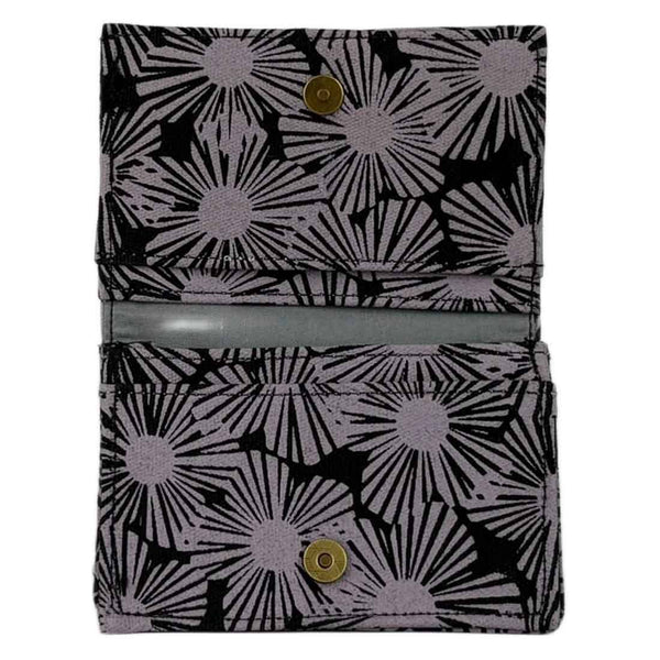 Canvas Card Holder - Mini Wallet - Floral Prints