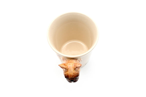 French bull (light brown) mug 10 oz