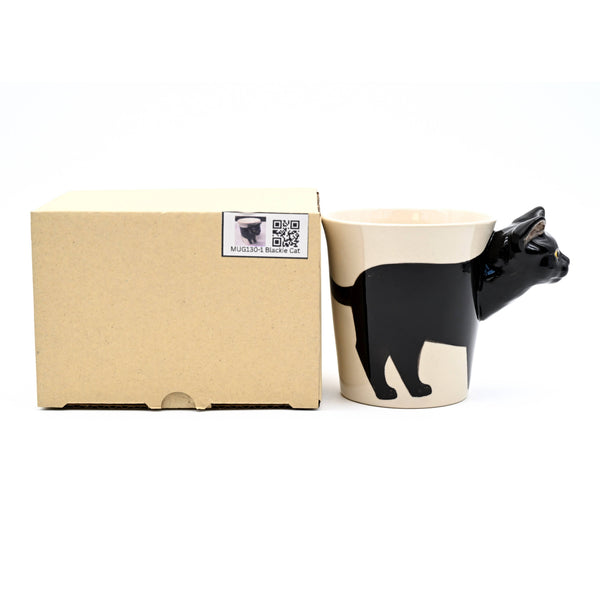Black Cat Mug - 10 Oz