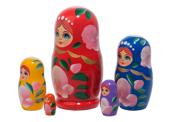 Art Nesting Doll "Rainbow" 5pc./4"