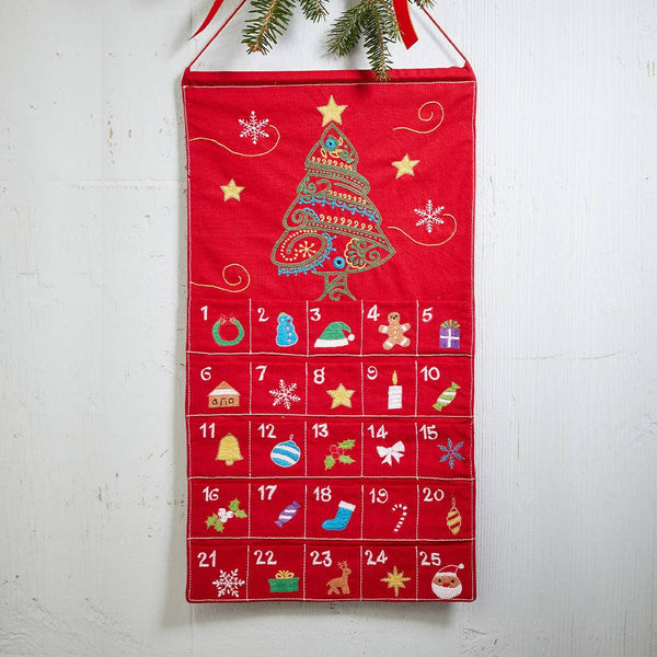 Christmas Countdown Pocket Advent Calendar