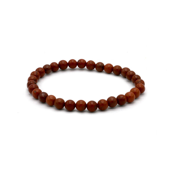 Bracelet - Red Jasper (6 mm)