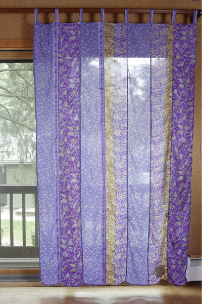 Sari Curtain 54 X 86 Inches - Purple Rain