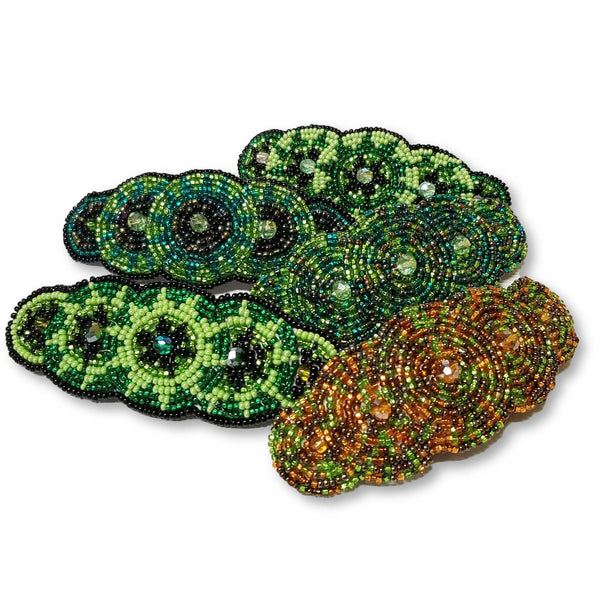 Andrea Seed Bead Hair Barrette - Guatemala