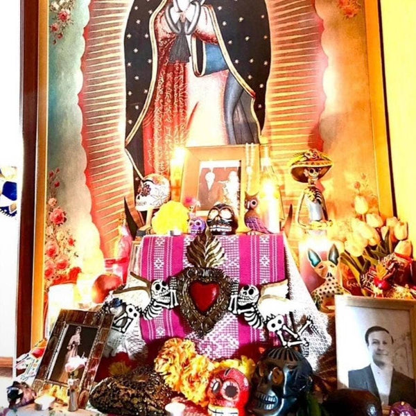Day of the Dead Mexican Folk Art Calavera, Rustic XL D.Muertos 20"(long)