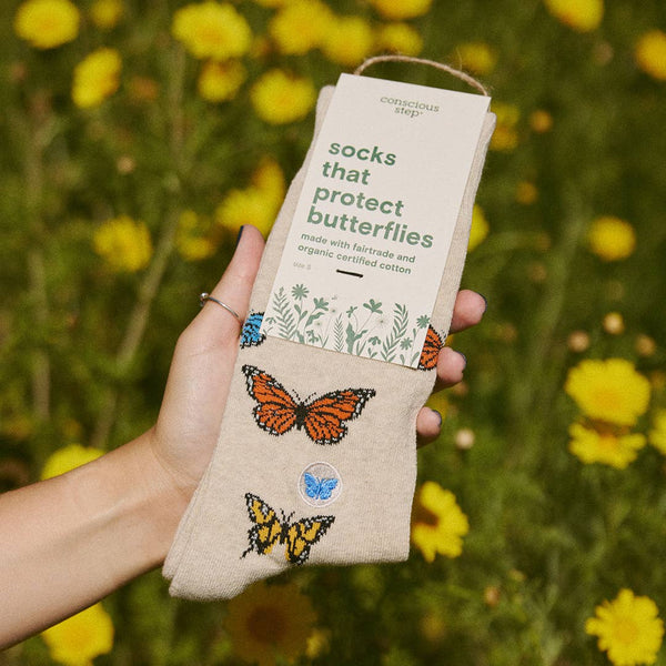 Socks that Protect Butterflies- Small