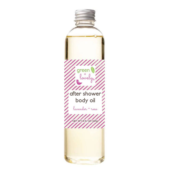 Lavender Rose After Shower Body Oil - Mineral Oil Free