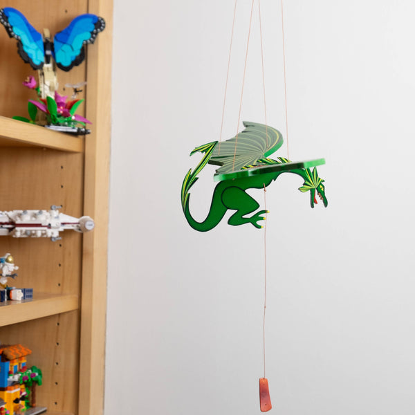 Dragon Flying Mobile - Green