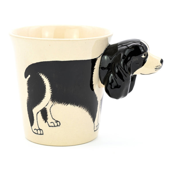 English Spaniel(black) mug 10 oz