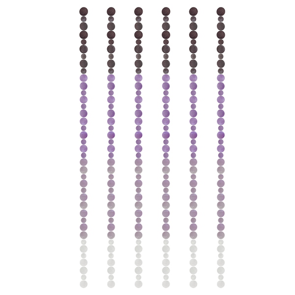 NEW | Capiz Strand | Ombre Lavender Sienna