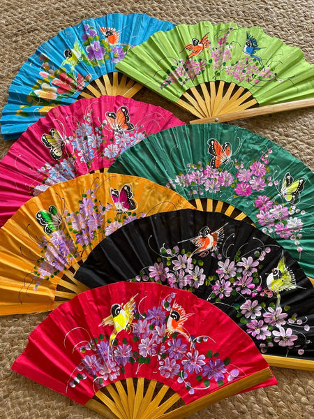 Hand Painted Fan